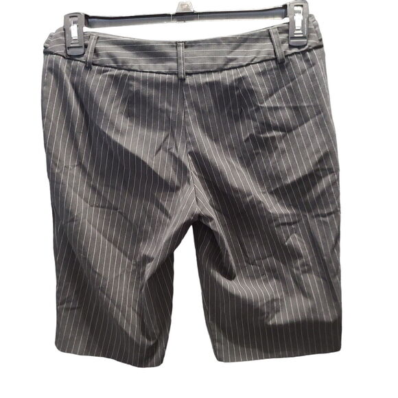 Courtenay Petite Womens Bermuda Shorts Black Size 8P Polyester Blend Stretch - Picture 2 of 11